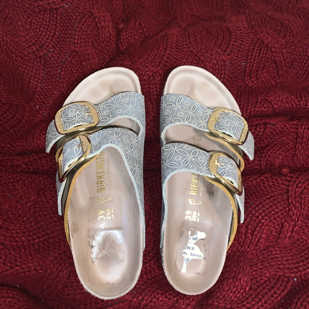 birkenstock’s gold buckle